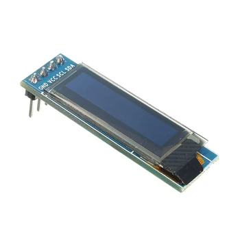 0,91 inčni OLED zaslon modul bijela/plava OLED 128X32 LCD Display Led Zaslon SSD1306 12864 0,91 PŠENICA i2C za ardunio