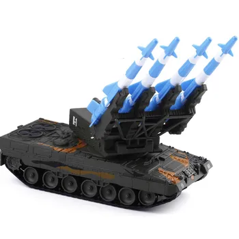 1:40 rafting povlači vojni projektil model automobila igračka za raketni spremnik protuzračne obrane, visoka simulacija vojne igračke, besplatna dostava