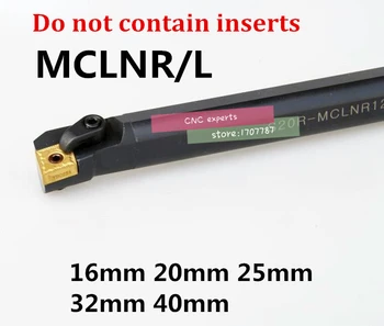1 kom. S16Q-MCLNR12 S20R-MCLNR12 S25S-MCLNR12 S32T-MCLNR12 S40T-MCLNR12 MCLNL12 16 mm-40 mm alat za unutarnje токарной CNC