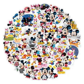 10/30/60 kom. Disney Slatka Mickey Mouse i Donald Duck Crtani Naljepnice Naljepnica Dječja Igračka Dnevnik Kofer Laptop Telefon Grafiti Naljepnica