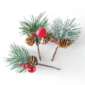 10 stilova/lot, Mini-shot, Pine igla, Božićno Drvce, Poklon kutija, Imitacija Cvijeta, Božićni domjenak, Stolni Pribor, Kućni dekor