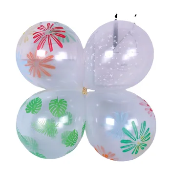 10ШТ Transparentno Lateks Balona Sa po cijeloj površini Havaji Balon za Vjenčanje Балоны Sretan Rođendan Balon Dječji Dar Ljetni Bazen Dekor