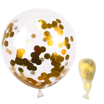 12-inčni Baloni s konfete, Ukrase Za Zurke u čast Rođendana, Dječji Balon, Dječji Tuš, Svadbena Dekoracija, Ballon Globos, Balon, Večernje Pribor