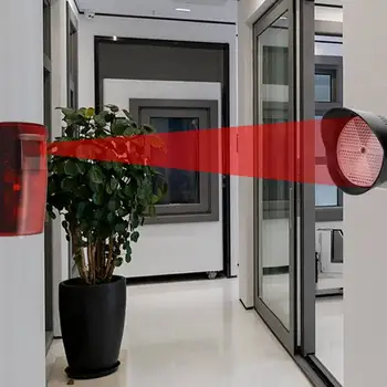 12 m klizna vrata otvarač za vrata infracrvene zrake Odražava foto ćelije za električne vrata fotoelektrični prekidač pv za vrata