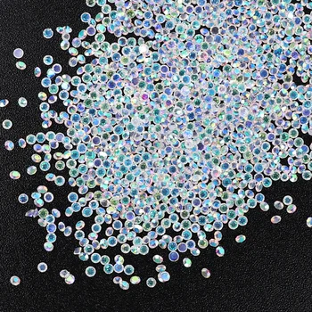 1440/1000 Br. 3D Mikro Cirkon Dizajn Noktiju Rhinestones DIY Maleni Kristal, Dijamant Dragulji Pixie Ukrašavanje Noktiju Kavijar Perle Manikura