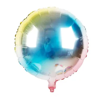 2/5pcs 18 inča Gradijent Petokraka Zvijezda Ljubav Aluminijska Folija Balon Svadbena Gozba Rođendan Božićne Dekoracije baloni
