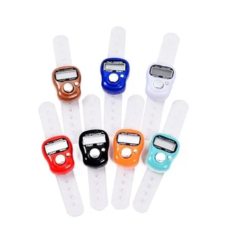 2 kom. Mini-Spot Marker i Redni Mjerač Prstiju LCD Elektronski Digitalni Brojač za Šivanje, Pletenje, Tkanje, Alat