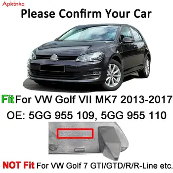 2 kom. Za VW Golf MK7 2013-2017 Kapa mlaznice za Pranje prednjih svjetala Osnovna Boja Za čišćenje Mlazom vode, s pištoljem Poklopac 5GG955110 5GG955109