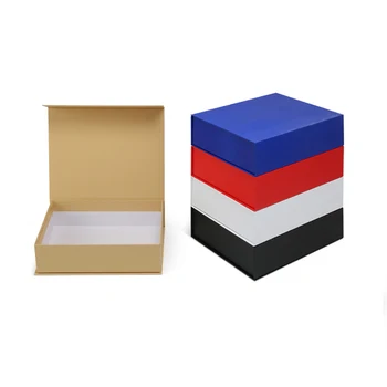 2 komada Kraft-Knjiga Preklopni Poklon Kutija Festival College Weeding Kutija Rođendan Pakiranje Kutija Vrećice Za Pakiranje Proizvoda Prilagođene Isporuke