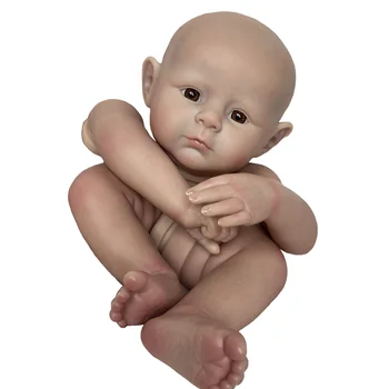 20 cm Obojene Bebe Ručni Rad Reborn Kompleti Bebe Lutka Sa Otvorenim Očima Reborn Gotove lutke Reborn Silikonska Lutka