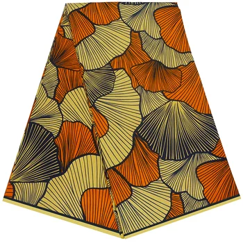 2021 Nizozemski prirodne tkanine Afrički vosak visoke kvalitete pamuk Ankara vosak tkanina za izradu haljine u afričkom stilu 6 metara