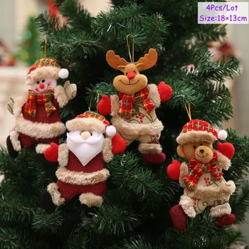 2023 Božićne Darove Božićno Drvce Viseće Dekoracije za Božićne Torbe za Čokolade Božićne Ukrase za Dom Navidad 2022 Natal Noel Deco