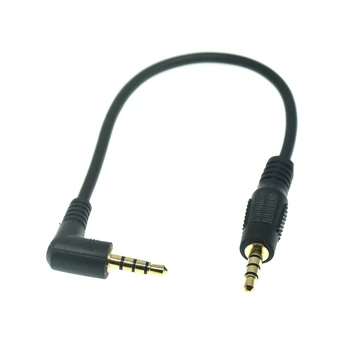3,5 mm Audio Priključak Od 3,5 Штекерный Kabel Audio 90 Stupnjeva pod Pravim kutom AUX Kabel za Auto Slušalice za MP3/4 Aux Kabel 15 CM 1 M