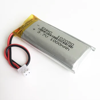 3,7 U 102050 1000 mah Li-Polymer Lipo Baterija JST 2,0 mm 2pin Priključak Za KTV Potrošačke Žični Mikrofon GPS Skladište