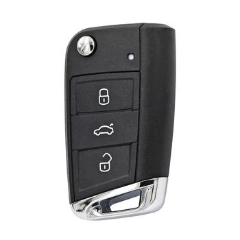 3 Gumb keyless-Go MQB Sustav Pametan Daljinski Ključ 434 Mhz ID48 Čip za Volkswagen Golf 7 Tiguan-2018 FCC-a: 5G0 959 753 BC AA BB