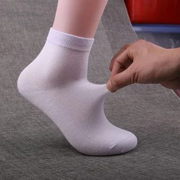 3 parova muške pamučne čarape četiri sezone, svakodnevni Харадзюку udoban poslovni gležanj prozračna mrežica čarapa soft jednostavan moderan