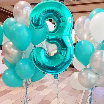 32-inčni Velike Balone Iz Folije S Brojkama, Rose Gold, Sretan Rođendan, Vedra Za Vjenčanja, Duša Djeteta, Večernje Uređenje, Digitalni Velike Lopte
