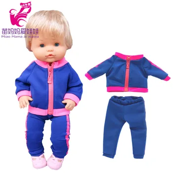 38 Cm Lutkarska Odjeća Pink-Pink Kombinezon za 40 cm Nenuco Ropa Y Su Hermanita Lutaka Kostim Pribor