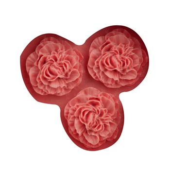 3D Cvijeće Ruže Silikonski Kalup čokolada gluposti Čokolada Obliku Bombona Kalup Za Tortu Umjetnost Cvijet DIY Svadbena Dekoracija Kuhinja Alata Za Pečenje
