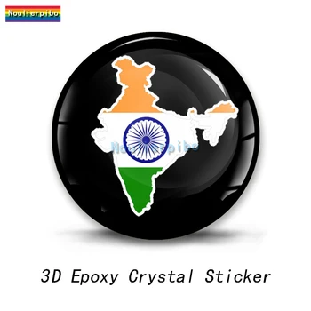 3D Personalizirana 3D Epoksidna Dome Oznaka New Delhi Indija Vinil Vodootporne Naljepnica za Moto Kacige Automobila Laptop Mobilni Telefon
