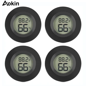 4 Mini Pakiranje Hygrometer Termometar Celzijusa ili Celzija Digitalni LCD Monitor Sobni Cijele Senzor Vlažnosti od Temperature