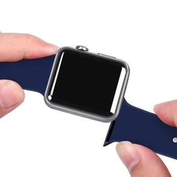 42 mm 44 mm 45 mm Silikon Remen za pametne sati Apple Watch Band Watch serije 7 HW