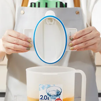 5.5 L Japanski Hladnjak Hladan Čaj s Ručkom Transparentno Mliječni Sok Dispenzer za Vodu Za Piće Vrč Hladne Vode Kantu