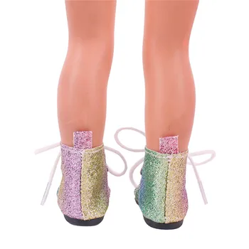 5 cm Šaren Lutkarska cipele sa šljokicama Za 14 inča Wellie Wisher i 32-34 cm Paola Reina Cipele za lutke 20 cm EXO Star Lutka Dječja Igračka
