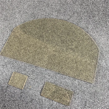 50x80 mm keramičke микрокристаллическая prozirna staklena ploča mikrovalna pećnica štednjak каминная ploča vatra ocijenio stakla