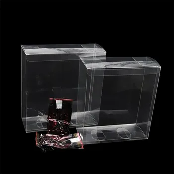 50шт Univerzalni PVC Prozirna Plastična Kutija Poklon Nakit Igračka za Pakiranje Kutija Prozirni Zaslon Upućivanje Isporuke