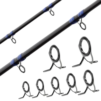7 kom./lot #8-#30 Mamac za oblikovanje Vodiča za pecanje Servisni komplet Keramički prsten Dual ножка Ribolovni Vodič štap Uložak skup