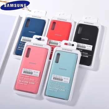 A50 Torbica Originalni Samsung Galaxy A70 A30S A50S A70S Tekući Silikon torbica visoke Kvalitete Mekan na dodir zaštitna torbica za 50