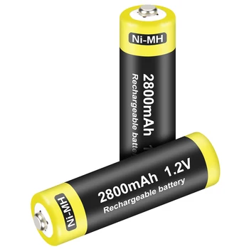 AA Ni-MH Punjiva baterija, 2A Baterije 2800 mah visoki kapacitet sati, daljinski upravljači, igračke, kamere, lampiona i još mnogo toga