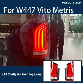 Auto Led Stražnja Svjetla, svjetla Za maglu, Dinamičan Stop-svjetla za vožnju Unazad Za Mercedes-Benz Vito W447 Metris V-Class 2016-2021