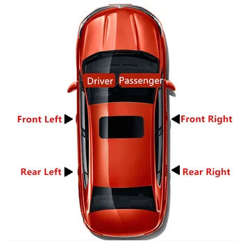 Auto-Prednji Stražnji L/ R Lijevo i Desno ABS Senzor Brzine Kotača Za Zotye T600 F