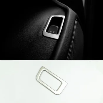 Auto-Stil Vrata Stražnji krovni Nosač, Dugme za Uključivanje Oštrica Poklopac Šine Naljepnica Za Audi A6 C7 2012-2018 LHD Unutarnja dodatna auto oprema