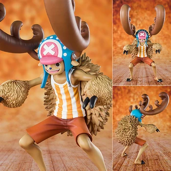 Bandai One Piece 20th Godišnjicu Luffy Zoro Brooke Санджи Kawai Helikopter Джинбей Nama Anime Ukras Model Lik Dječje Igračke