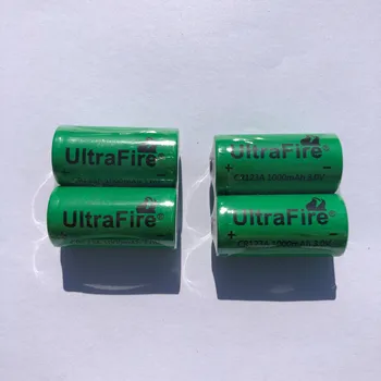 Baterija + punjač. Nova baterija baterija baterija baterija baterija 3V CR123A 16340 1000mah, digitalni fotoaparat izrađen je od posebne baterije