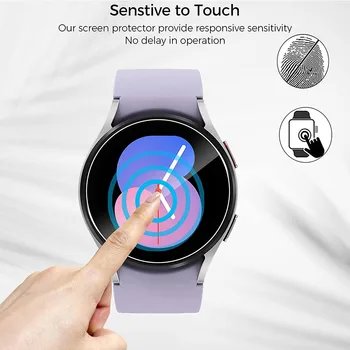 BEHUA Za Samsung Galaxy Watch 5 40 mm 44 mm/5 Pro 45 mm Zaslon Zaštitnik Od Kaljenog Stakla Zaštitna Folija Zaštita Od Eksplozije