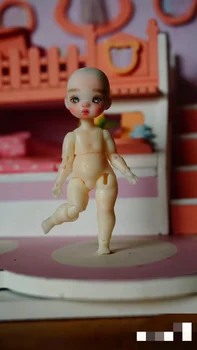 BJD5.5cm mini-lutka lutka dječja igračka predivna djevojka igračka oprema besplatna dostava projekt
