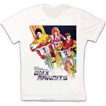 Bmx Banditi 80S film je Film Retro Vintage Boem Unisex t-Shirt Novi Modni Cool Casual Moda Ljeto Ulica Gostiona Ulica Košulja