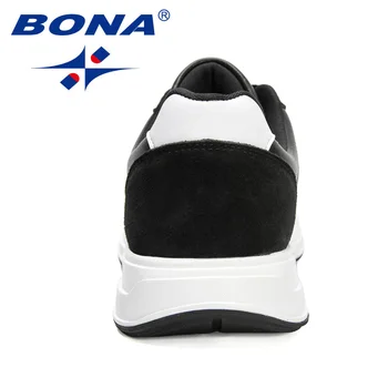 BONA/ Novost 2022 godine; Dizajn Casual Cipele na platformu; Gospodo Lagane Udobne Prozračna Pješačke Tenisice; Muška Ulica Cipele Za slobodno vrijeme