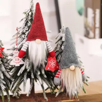Božićni Deco Božićni Mini-Gnome Bezlicna Šumski Starac Lutka Privjesak 2023 Sretan Božić Natal Noel Božićno Drvce Dekor Navidad