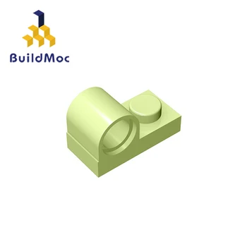 BuildMOC Kompatibilan Prikuplja Čestice 11458 Ploča, 1x2 s otvorom za zatik Za Dijelove Građevinskih blokova City Brand Classic Kids