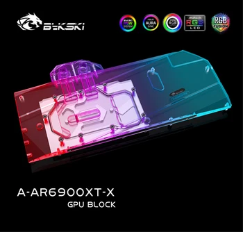Bykski GPU cooler PC Blok za Hlađenje Vode Za grafičke kartice Asrock RX 6900XT/ 6800XT Phantom Gaming D A-AR6900XT-X