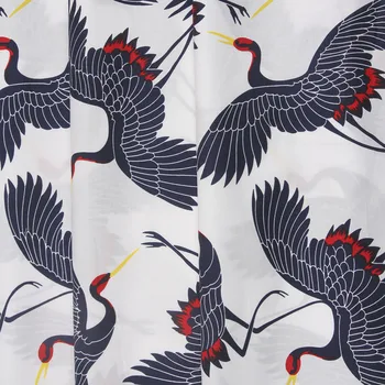 BZ19 100*140 cm Nova Pamučna tkanina s po cijeloj površini Dizalica u japanskom stilu Za žensku Odjeću, саржевая patchwork tkanine za šivanje svojim rukama