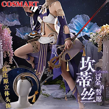 COSMART Igra Genshin Impact Candice Cosplay Odijelo Raskošnu Haljinu Halloween Party Igre Uloga Odijelo Novi 2022