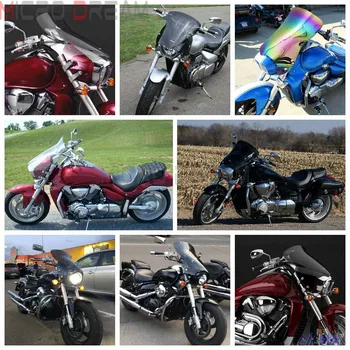 Deflektor vjetrobrana motocikla Suzuki Boulevard M109 M109R M90 M50 M109R2 M109RZ Limited 2006-2016 KOM. Vjetrobransko staklo sa Zasunom