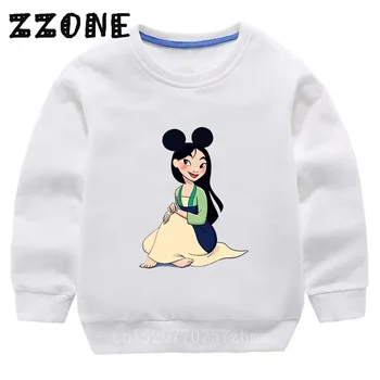 Disney Mickey Princeza Snjeguljica Belle Aurora Sirena Veste Za Djevojčice, Dječje Odjeće Dječje Veste Pulover Za Male Dječake Vrhovima