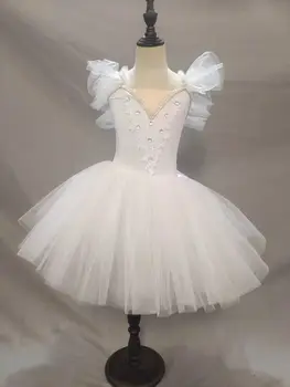 Dječje Balet Suknja Odijela Labuđe Jezero Trbušni Ples Suknja-Kutije Za djevojčice Duga Haljina Za Nastupe